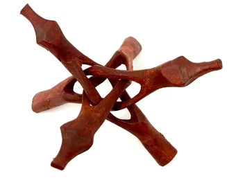 de madera Stand ( Base jicara en madera) 6"
