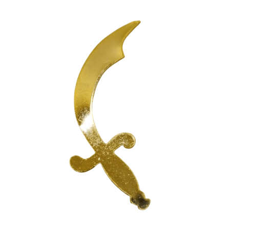 Cimitarra para Ebbo metal 2"Alto - Botanica Nena