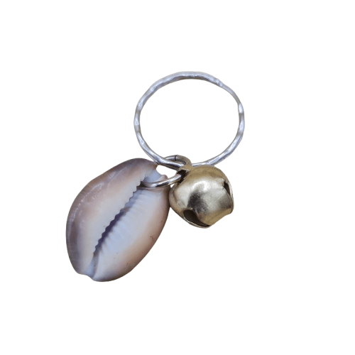 Llavero Caracol con cascabel 1"Alto - Botanica Nena