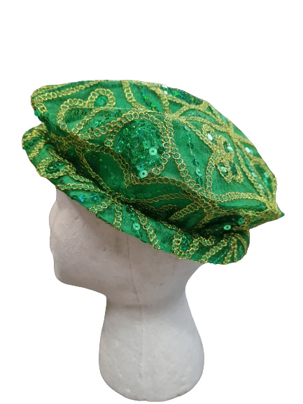 Gorros de Santo con brillantes y lentejuelas - Botanica Nena