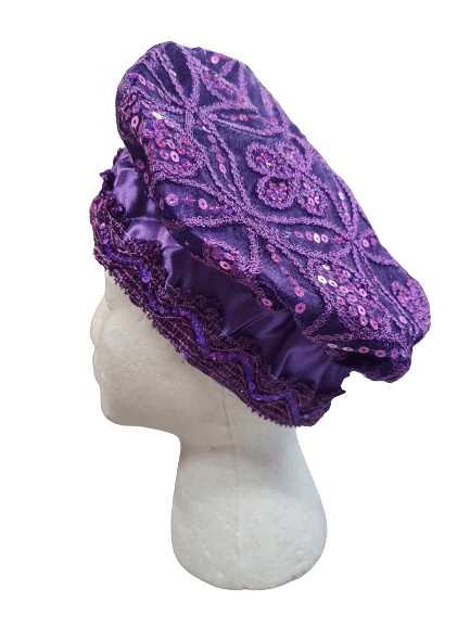 Gorros de Santo con brillantes y lentejuelas - Botanica Nena