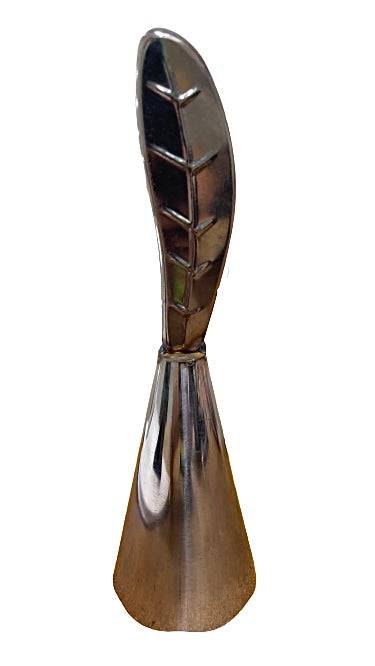 Stainless steel Obatala agogô ritual bell
