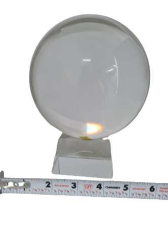 Bola de Cristal Grande 5.5" Ancho con base - Botanica Nena