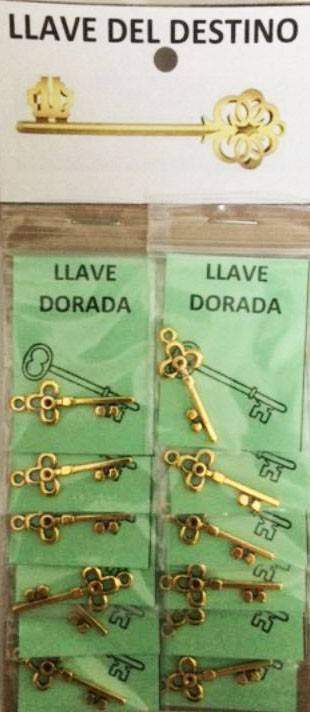 Llave metal Destino 1.26 pulgadas Largo (Una Pieza) - Botanica Nena