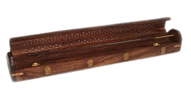 Caja de madera para incienso - Botanica Nena