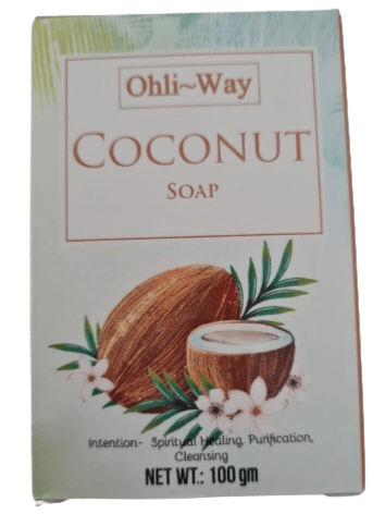 Jabon de Coco de 100 gr Coconut jabón - Botanica Nena