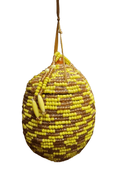 Guira Forrada Oshun 7"Alto x 4"Ancho - Botanica Nena