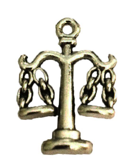 Balanza De La Justicia metal 0.89" - Botanica Nena