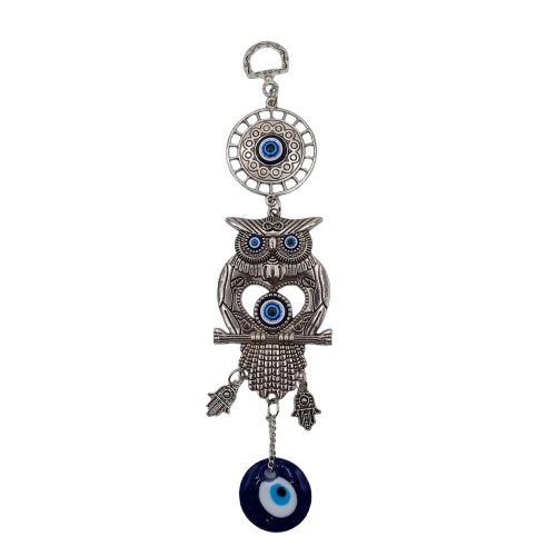 Colgante Ojo turco para mal de Ojo 9'' Alto a 10''Alto en Aprox - Botanica Nena