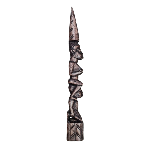 Iroke Campana Africano Grande 14"Alto Aprox