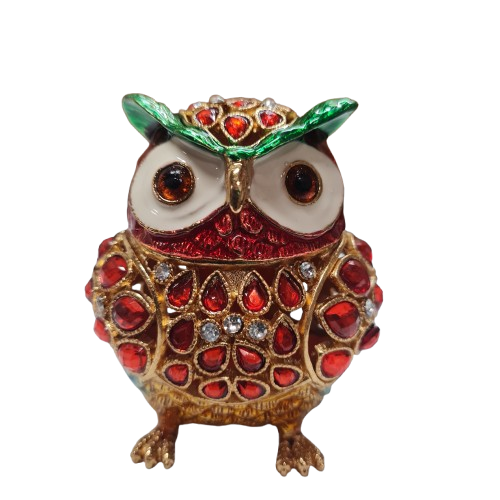 Joyero Buho con brillantes