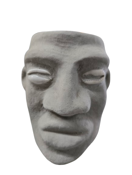Elegua Cemento 1 cara 4"Alto X 4"Ancho
