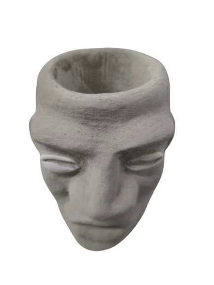 Elegua Cemento 1 cara 4"Alto X 4"Ancho