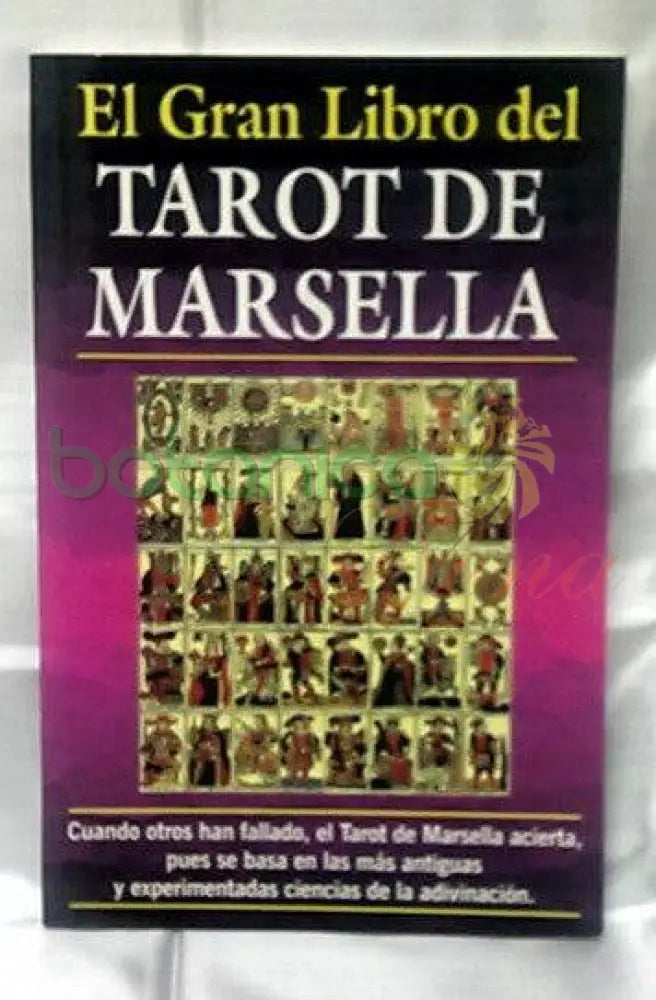 El Gran Libro del Tarot De Marsella Espanol - Botanica Nena