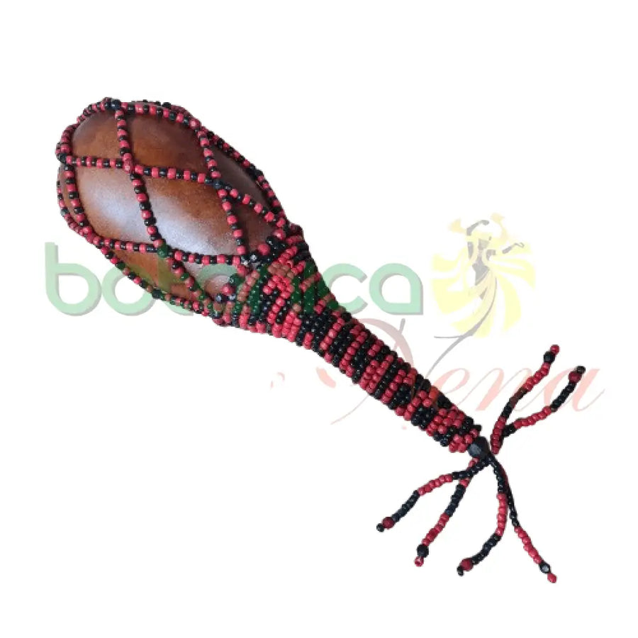 Maraca Forrada en cuentas Eleggua Unidad - Botanica Nena