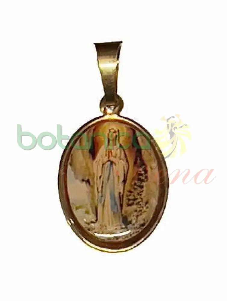 Medalla de la Virgen de Guadalupe 1X1.5" - Botanica Nena