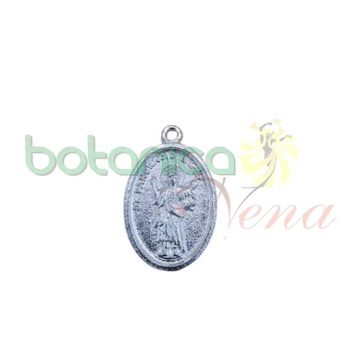 Medalla de San Pancracio metal 1"X1" - Botanica Nena
