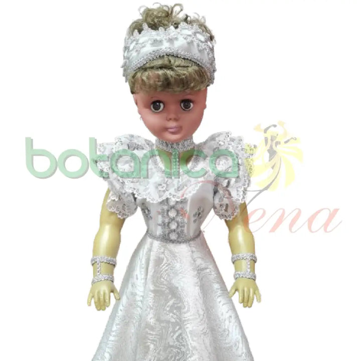 Muñeca Grande 30" Iyabo /Obatala - Botanica Nena