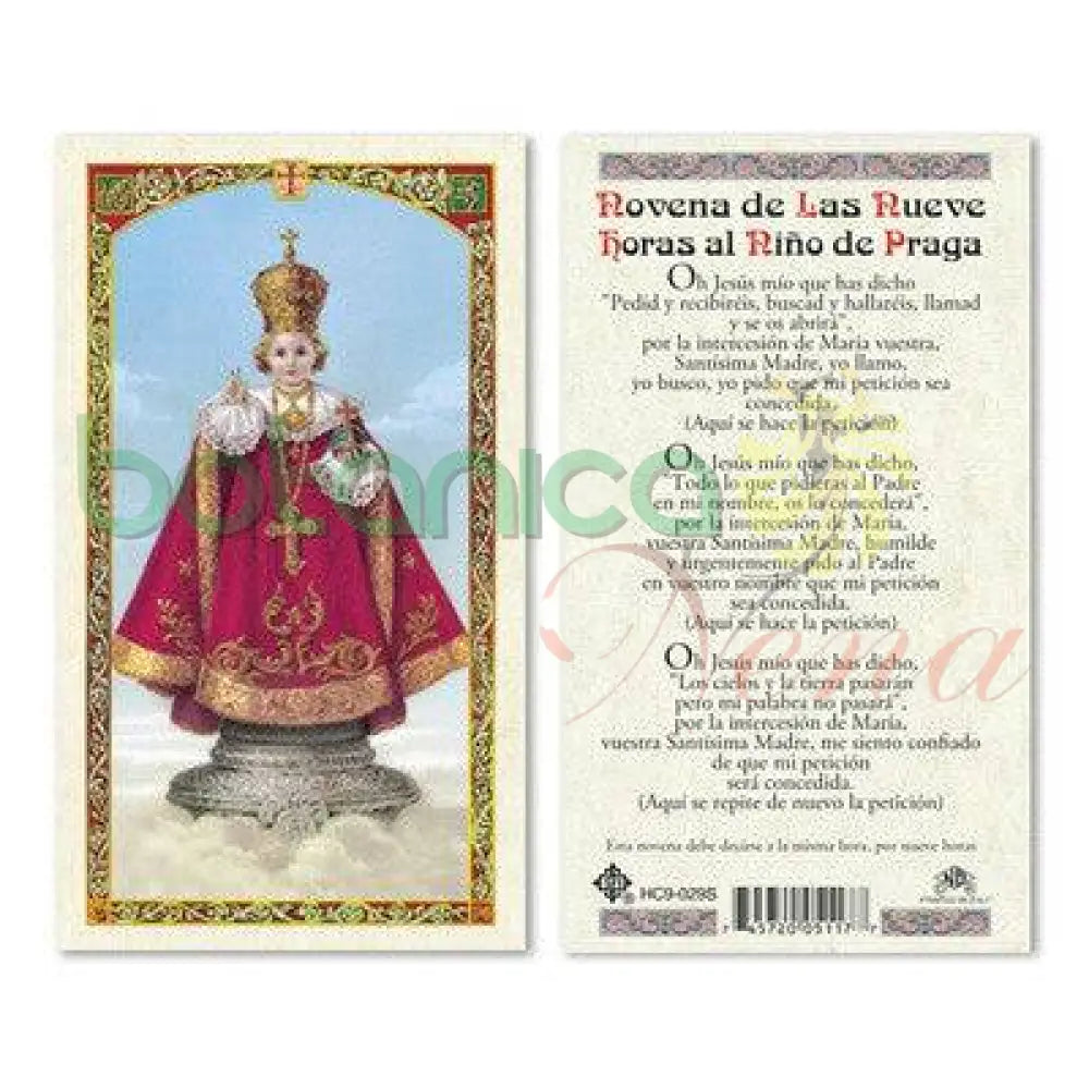 Novena de las Nueve Horas al Nino de Praga - Botanica Nena