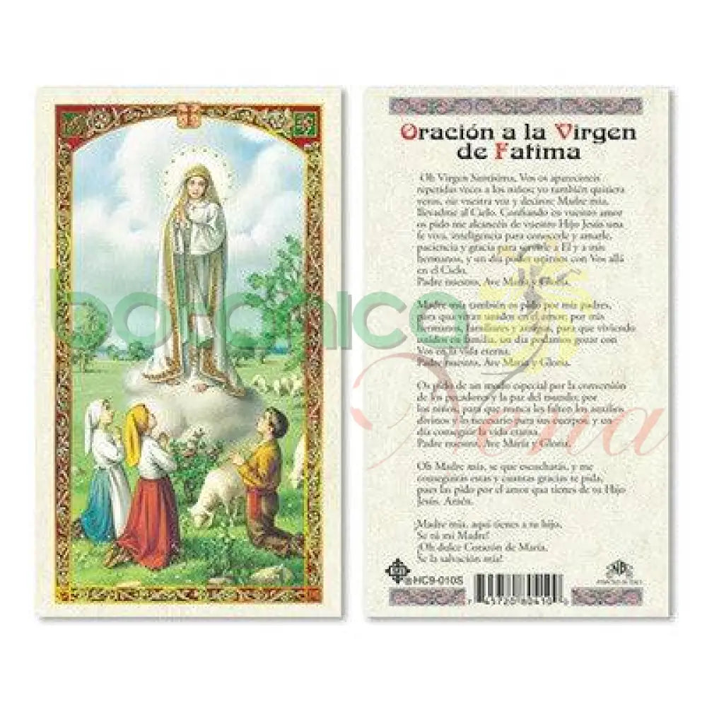 Oracion a la Virgen de Fatima - Botanica Nena