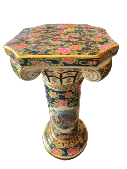 Pedestal Columna Satsuma Oshun - Obba 23"X10"