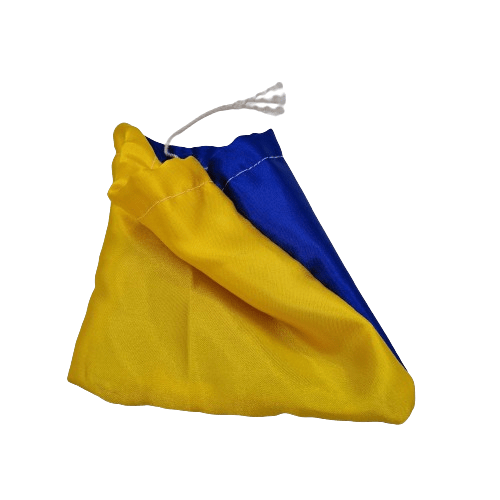 Bolsa Diloggun Azul y Amarilla for 2 Aguas / Ochosi