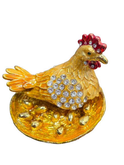 Joyero de Gallina huevos de oro