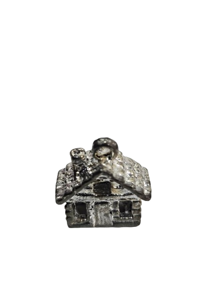 Casa Virgen Loreto metal 0.5"Alto