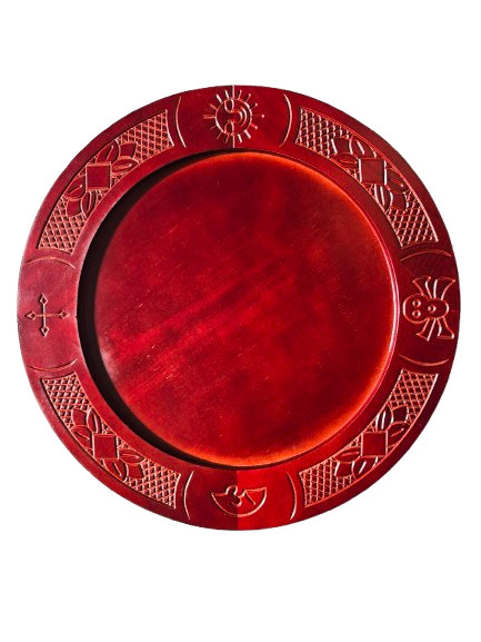 Tablero para Adivinacion De Ifa 17"X"17X 1"