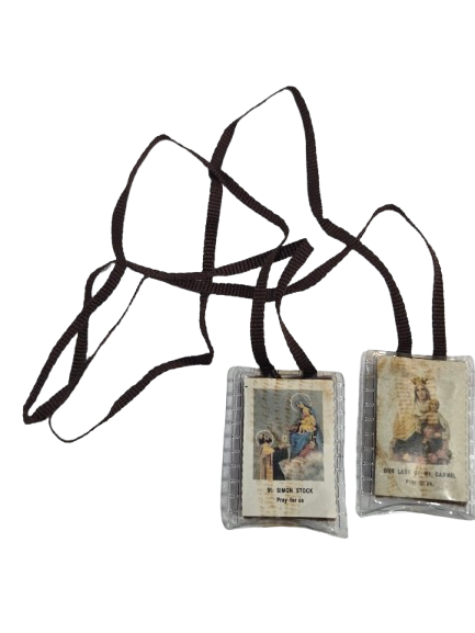 Collar Escapulario Virgen Del Carmen
