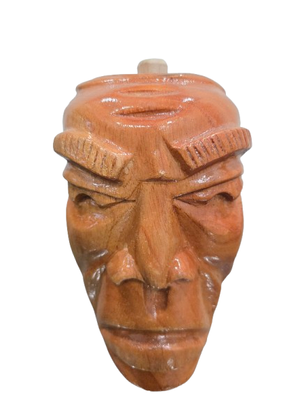 Cabeza Negro Congo De Madera