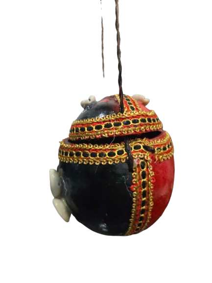 Guira forrada para Elegua 5"Alto x 5"Ancho