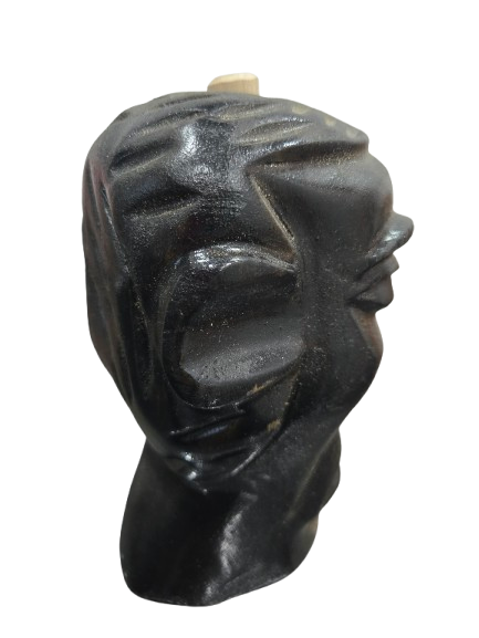 Cabeza Negro Congo De Madera