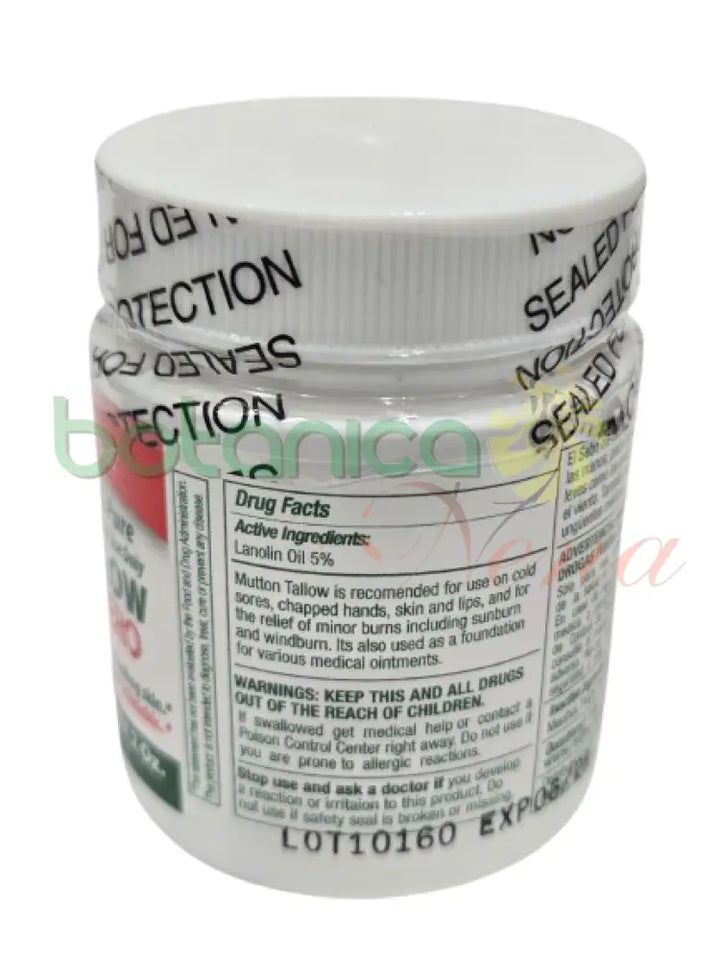 Sebo de Carnero 2 oz - Mutton Tallow