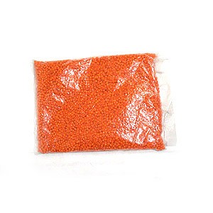 <p>Orange beads - cuentas naranja</p>