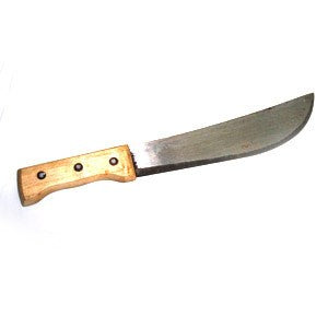 Small Machete - 19" Long -14" Blade. wooden handle