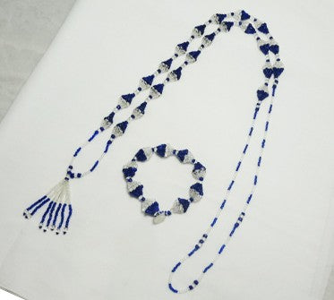 Mallet Yemaya with Ilde small beads 25" L