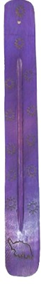 Purple Wood Incense Burner