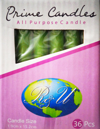 Green Simple Household Candles