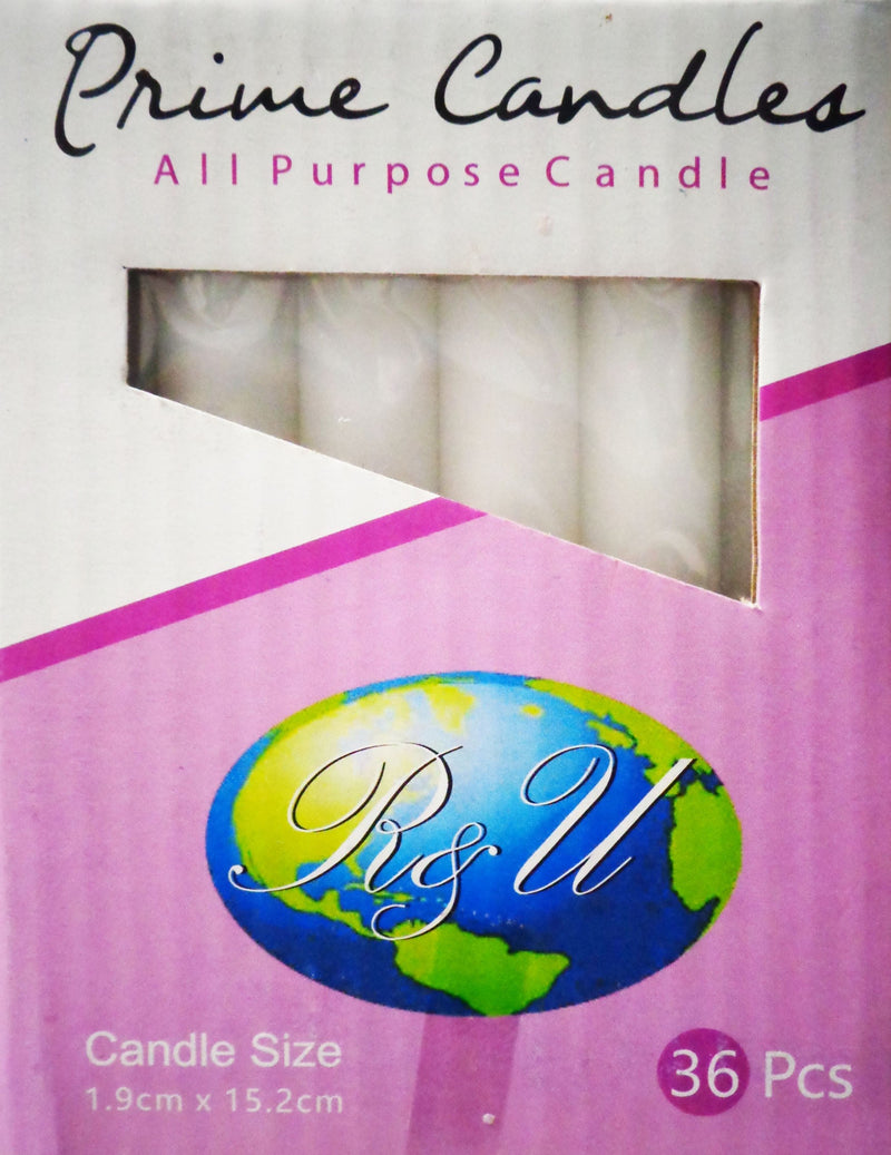 White Simple Household Candles