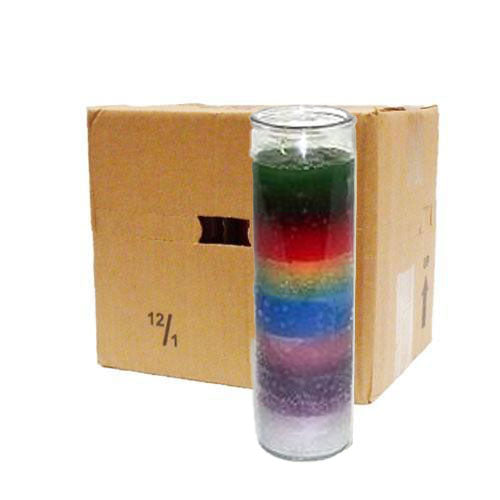 Plain 7 Color Candles - 7 Days- 7 African Powers