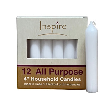 Box of Candles 4" Household