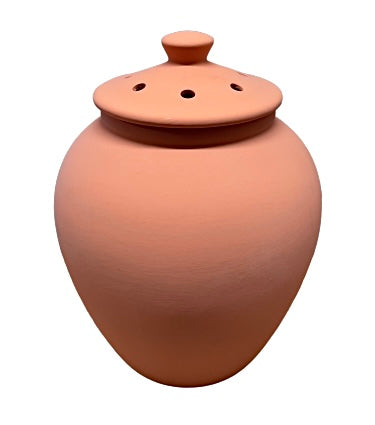 Large Clay Jar Nana Buruku 13"X10"X10"