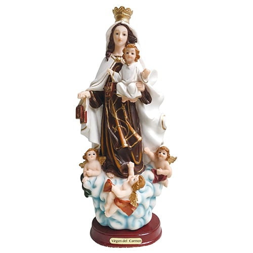 Virgen Del Carmen 8"