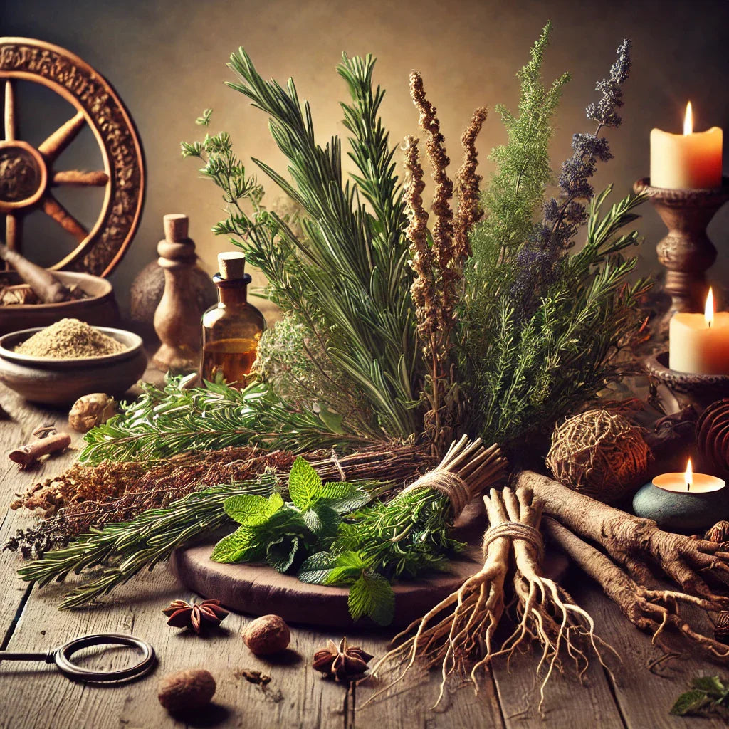 Sacred Herbs & Roots for Spiritual Rituals