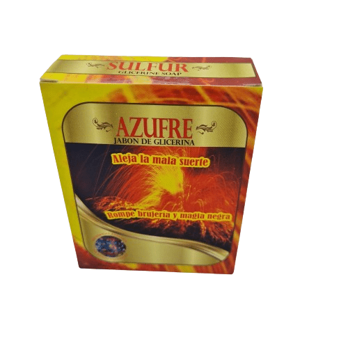 Jabon Azufre 100 gr - Sulfur Glicerine Soap - Botanica Nena