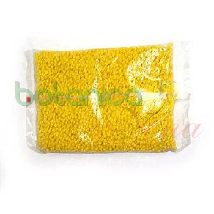 1 lb amarillo beads - cuentas amarillas - Botanica Nena