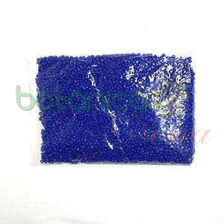 1 lb Dark azul beads - cuentas azul oscuro - Botanica Nena