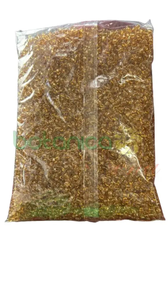 1 lb Honey beads - Cuentas color miel