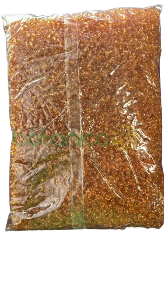 1 lb Honey beads - Cuentas color miel